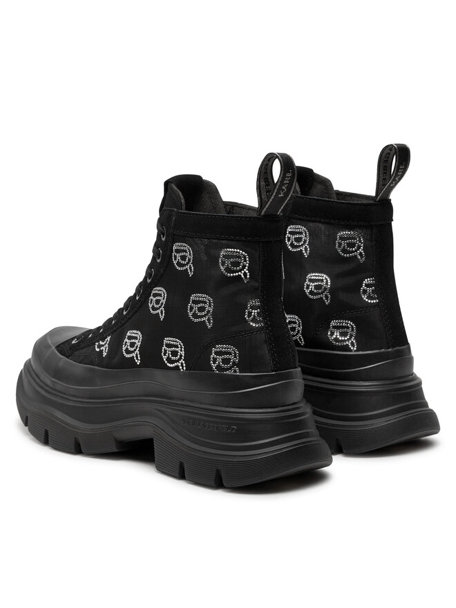 KARL LAGERFELD Schnürstiefeletten KARL LAGERFELD KL42941 Schwarz