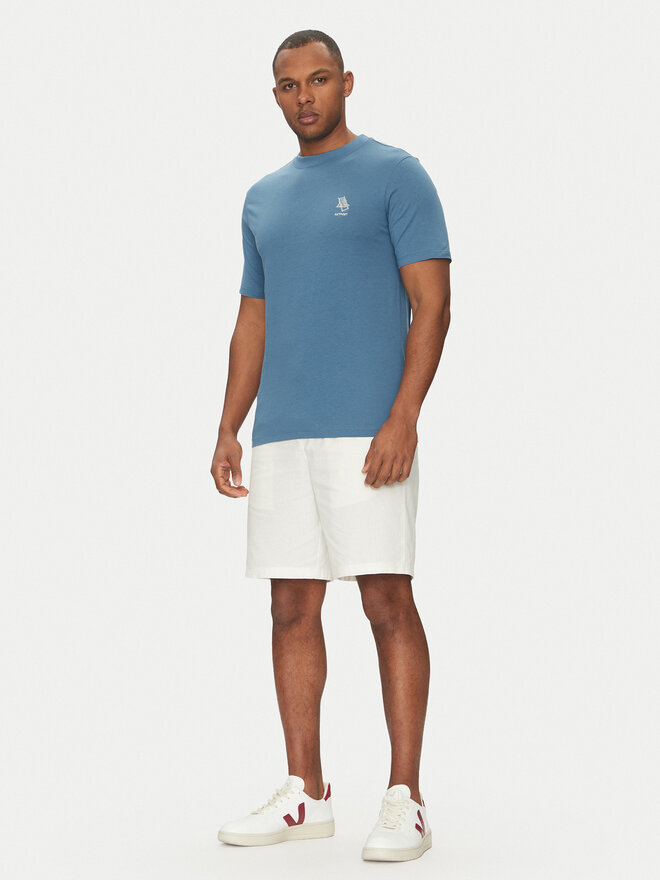 Blend Blend Póló 20718848 Türkizkék Regular Fit