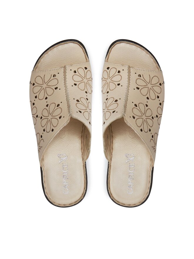 Sandali Bassi Donna CAPRICE In Pelle - Comodi, Tacco 4 Cm, Modello 9-27206-42
