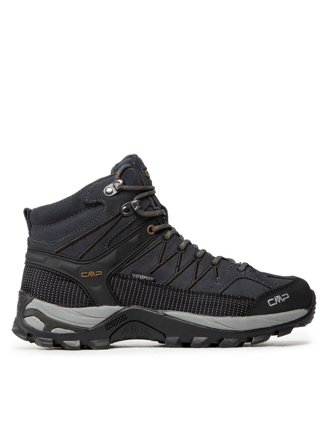 CMP Παπούτσια πεζοπορίας CMP Rigel Mid Trekking Shoe Wp 3Q12947 Γκρι
