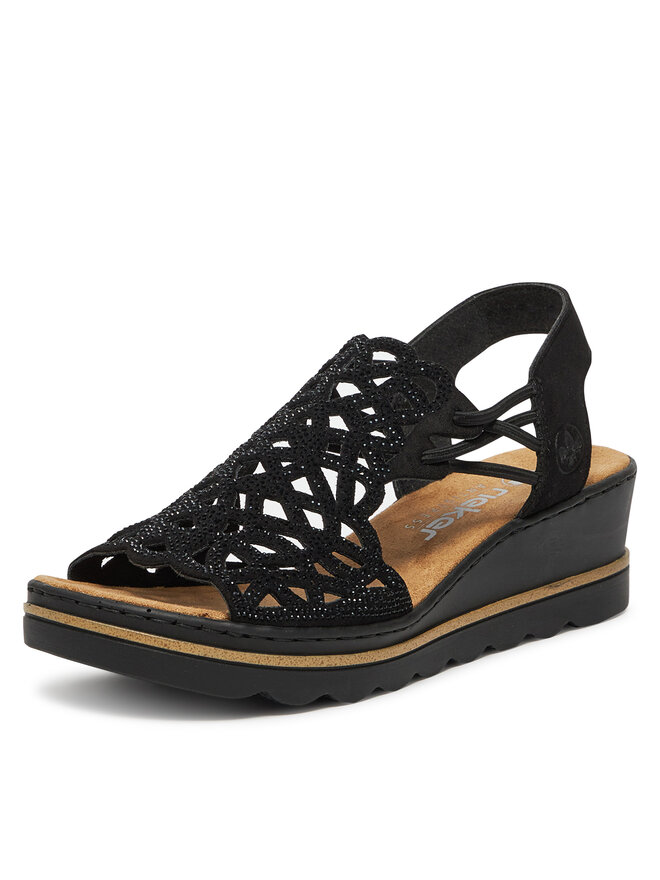 Rieker Sandalias Rieker 67465-00 Negro