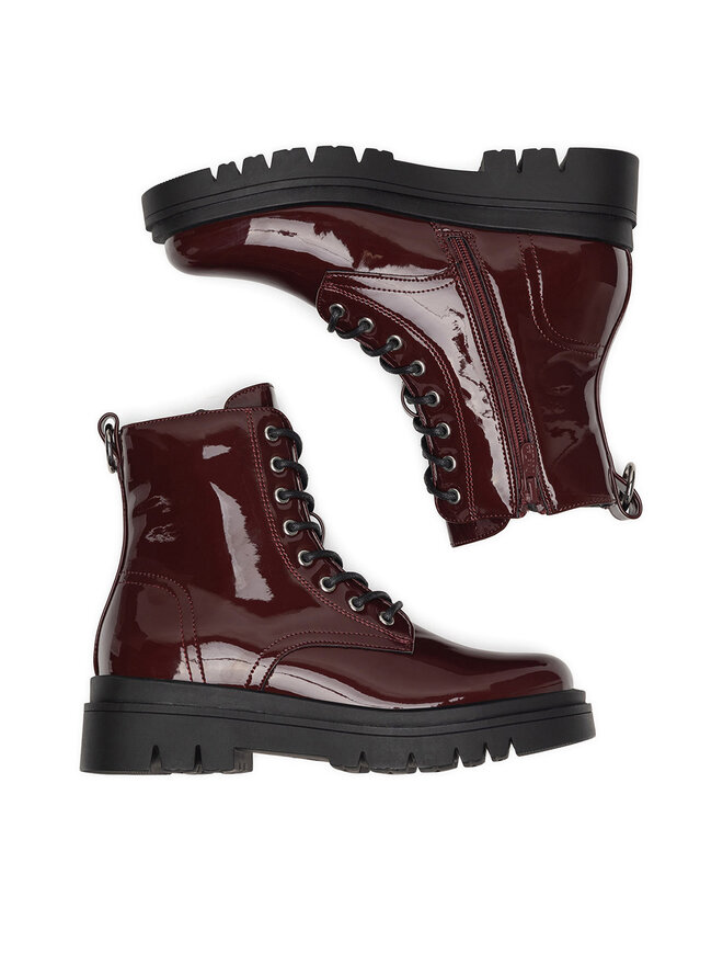 DeeZee Botine DeeZee WYL3972-1 Vișiniu