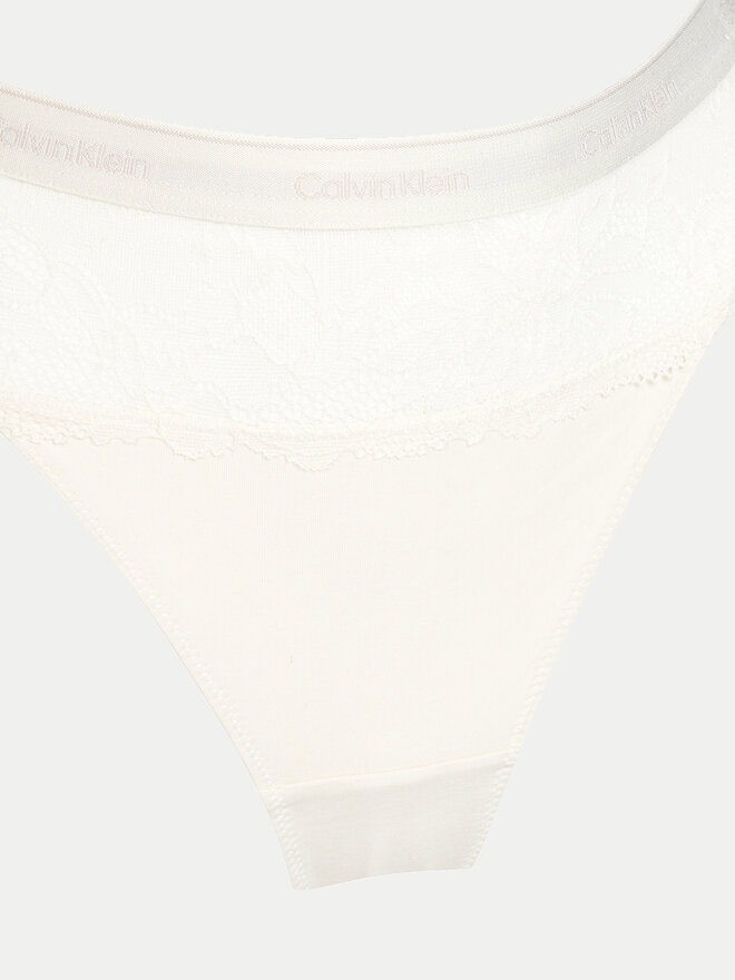 Calvin Klein Underwear Calvin Klein Underwear Stringtanga 000QF7980E Écru