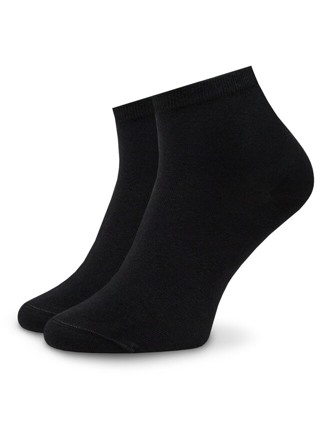 Tommy Hilfiger Комплект 2 чифта къси чорапи дамски Tommy Hilfiger Dobotex BV 373001001 Черен