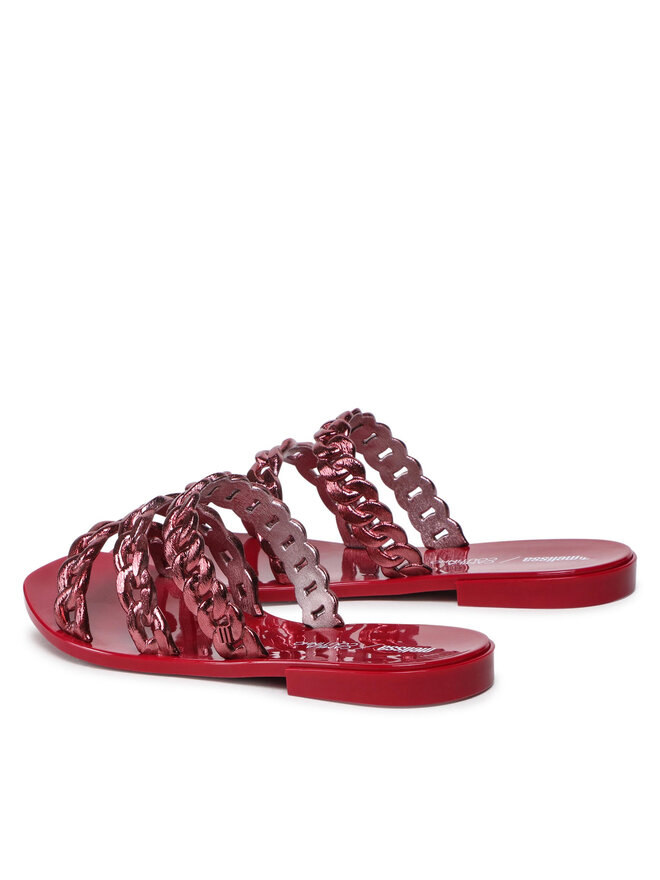 Melissa Klapki Melissa Feel + Camila Coutinho 33568 Bordowy