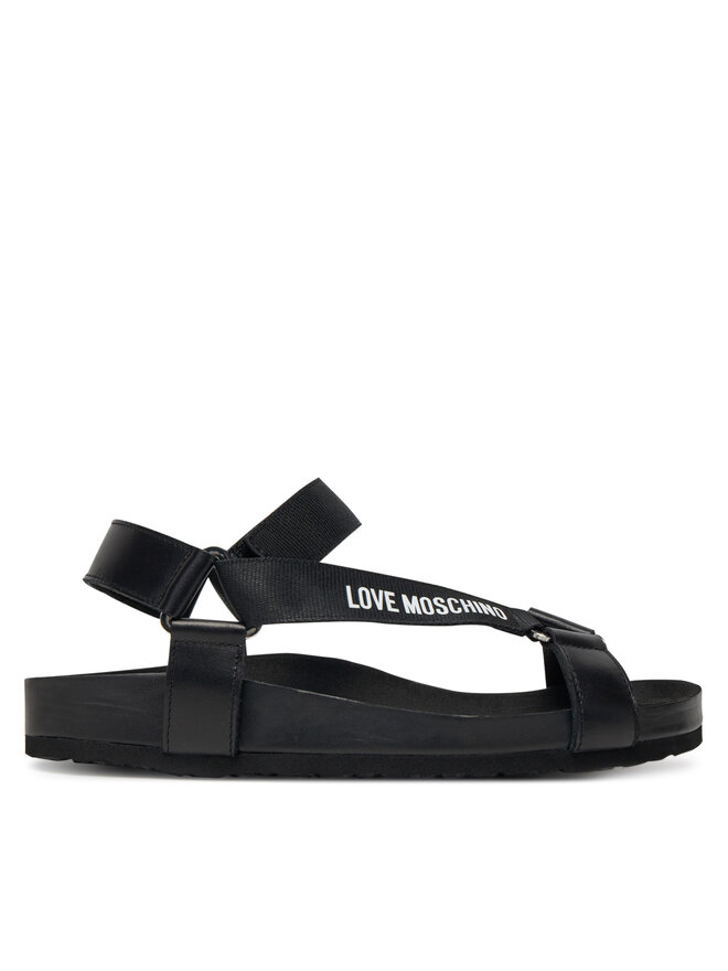 LOVE MOSCHINO Sandali LOVE MOSCHINO JA16263G0MIA0000 Črna