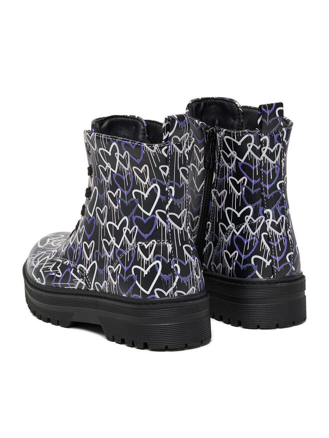DeeZee Schnürstiefeletten DeeZee CEO-AVO-2208-021 Schwarz