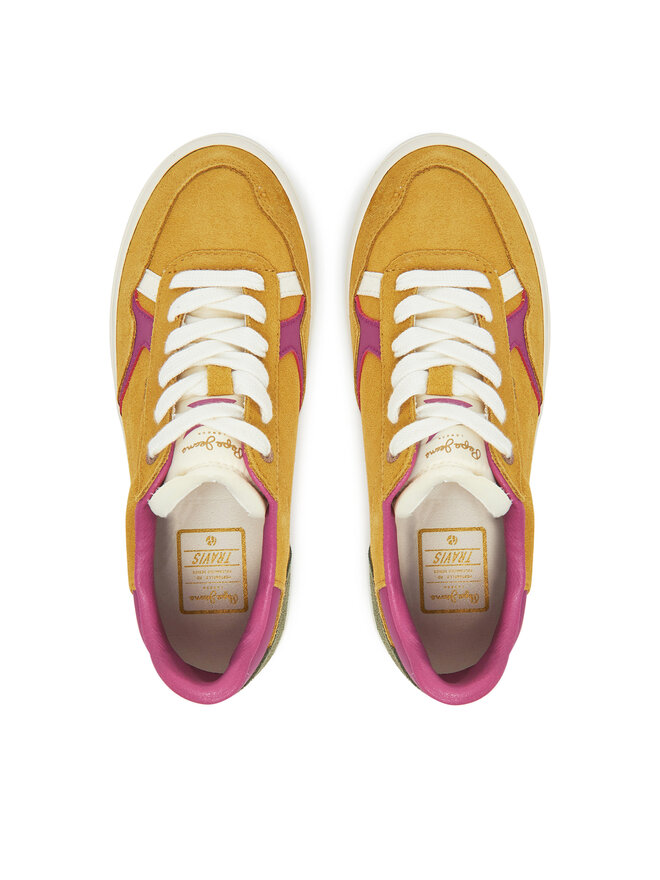 Pepe Jeans Sneakersy Pepe Jeans Travis City W PLS31592 Zielony