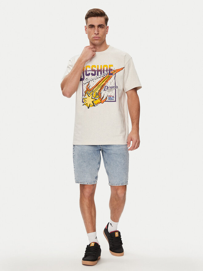 DC DC Marškinėliai Showtime Starz Hss ADYZT05344 Balta Regular Fit