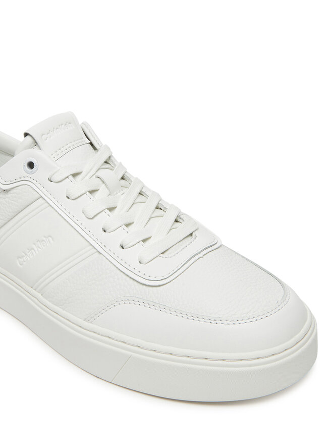 Calvin Klein Αθλητικά Calvin Klein Clean Cup Low Lace Tape HM0HM01898 Λευκό