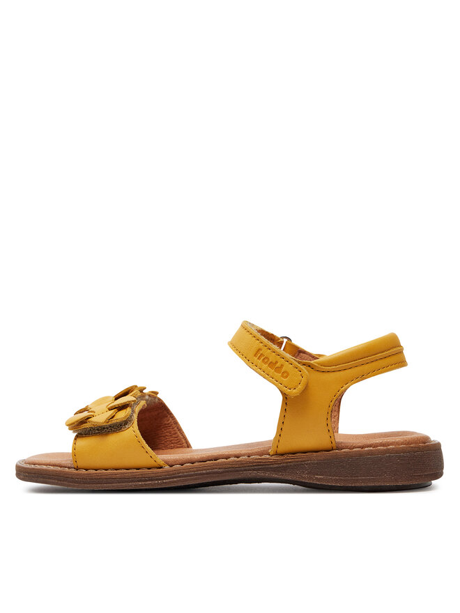 Froddo Sandales Froddo Lore Flowers G3150251-14 S Dzeltens