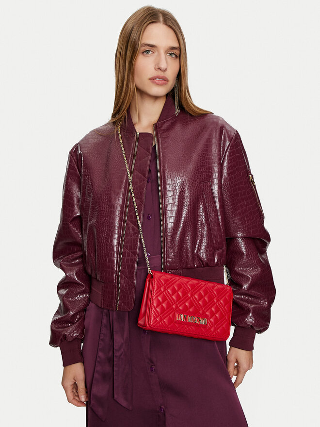 LOVE MOSCHINO Torebka LOVE MOSCHINO JC4079PP0LLA0500 Czerwony