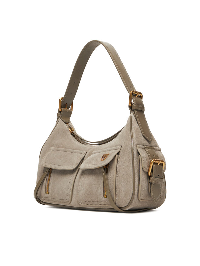PINKO Kabelka PINKO Cargo Bag Classic PE 25 PLTT 102794 A29N Šedá