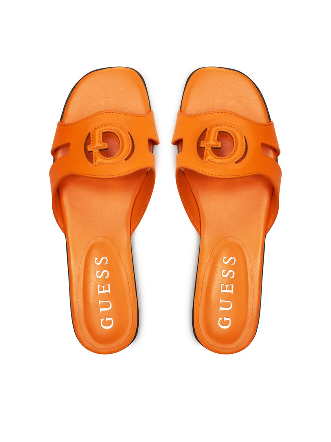 Guess Klapki Guess FLGCIA LEA19 Pomarańczowy