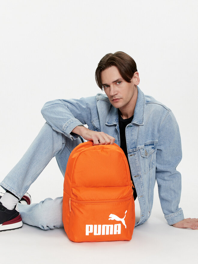 Puma Plecak Puma Phase Backpack 075487 Pomarańczowy