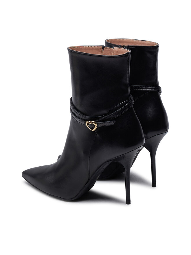 LOVE MOSCHINO Боти LOVE MOSCHINO JA21089G0LIA0000 Черен