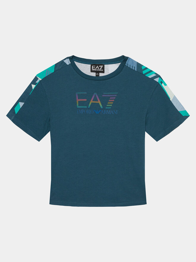 EA7 Emporio Armani EA7 Emporio Armani T-Shirt 3DBT54 BJ02Z 1821 Silberfarben Regular Fit