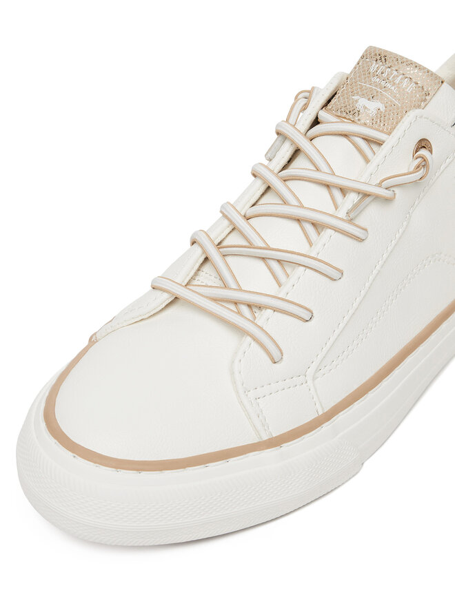 Mustang Sneakersy Mustang 1272-311 Biela