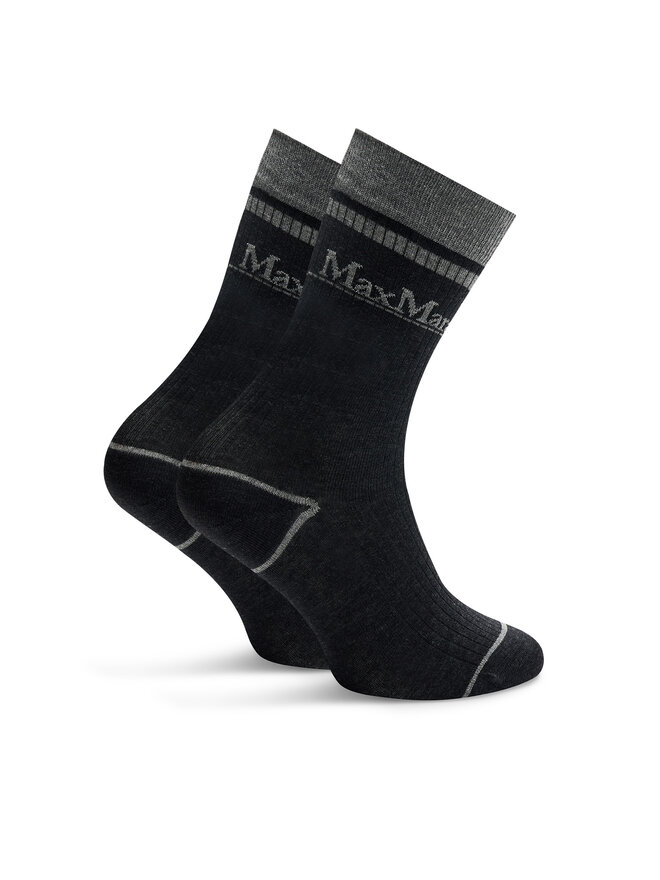 Max Mara Leisure Hosszú női zokni Max Mara Leisure Gabarra 2426556018 Szürke