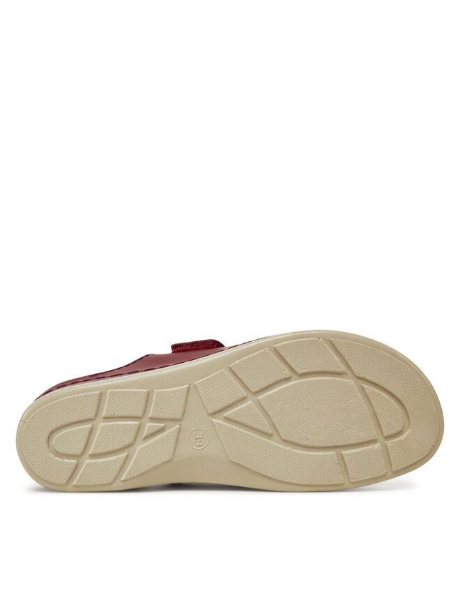 Dr. Brinkmann Klapki Dr. Brinkmann 700617-41 Bordowy