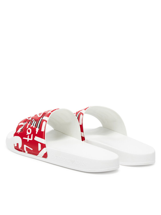 EA7 Emporio Armani Pantoletten EA7 Emporio Armani 7X000108 AF15118 M0113 Rot