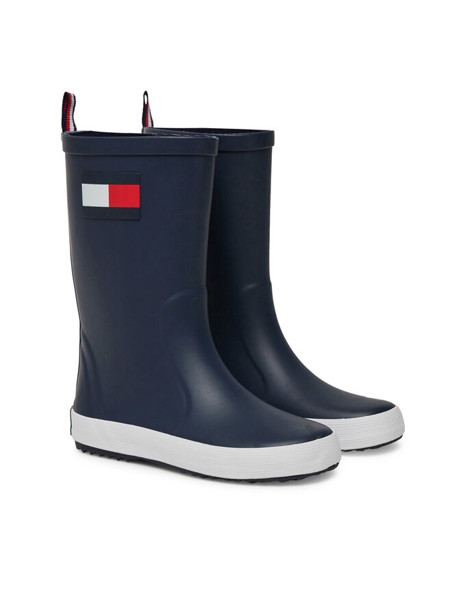 Tommy Hilfiger Gumene čizme Tommy Hilfiger T3XC-33923-0047 M Tamnoplava