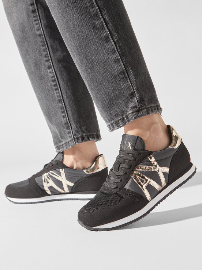 Armani Exchange Sneakersy Armani Exchange XDX031 XV137 N692 Czarny
