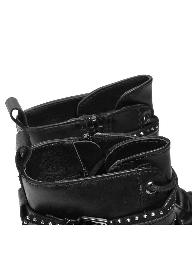 DeeZee Trapper stila apavi DeeZee CS5592-09 Melns