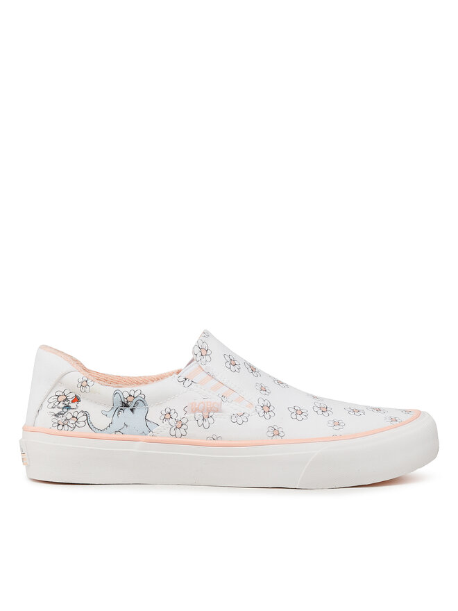 Skechers Tenisice Skechers BOBS Club Noise 113600/WMLT Bijela