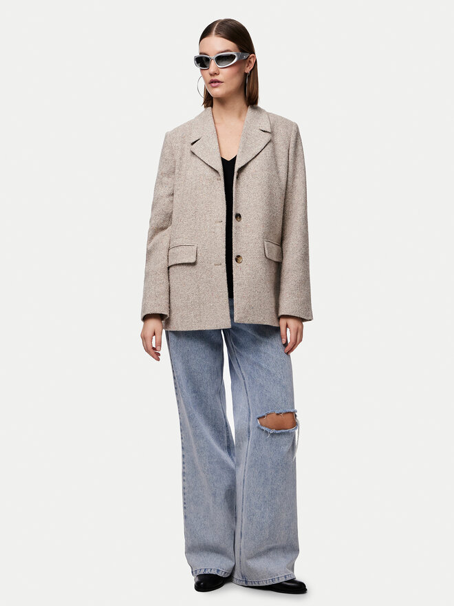Pieces Pieces Τοπ Franan 17146424 Μαύρο Regular Fit