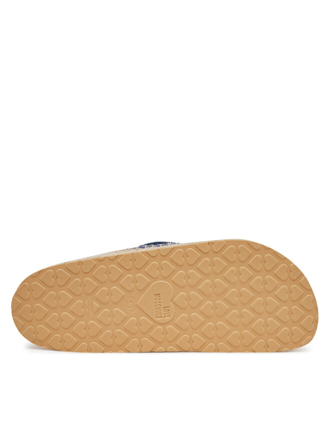 LOVE MOSCHINO Espadrilky LOVE MOSCHINO JA28383G0MJO5700 Modrá