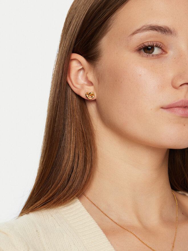 Kate Spade Kolczyki Kate Spade Square WBRUH310 Złoty