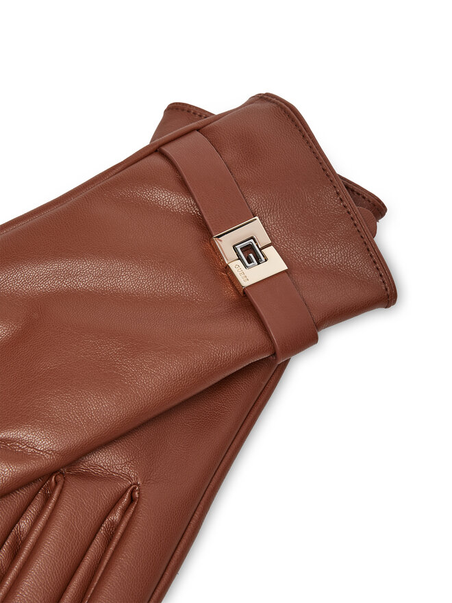 Guess Női kesztyű Guess AW5188 NYL02 Barna