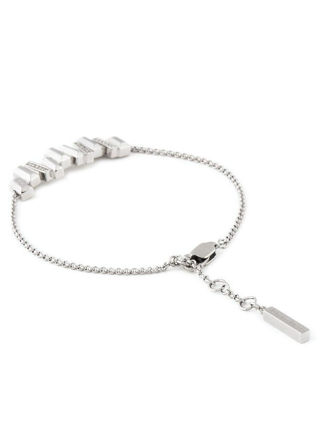 Calvin Klein Bransoletka Calvin Klein 35000240 Srebrny