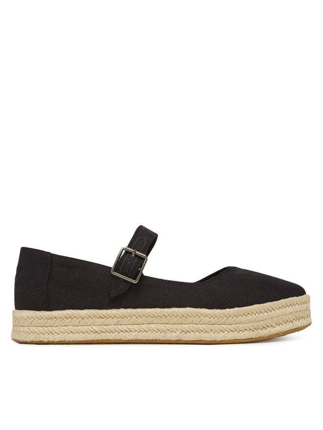 Toms Espadrillas Toms Carolina Mary Jane 10021878 Nero