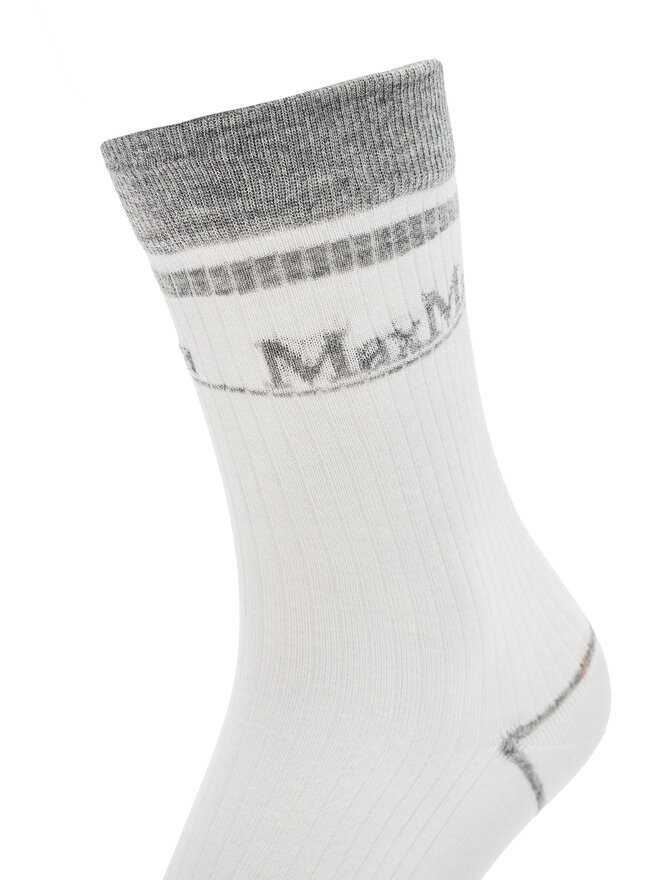 Max Mara Leisure Чорапи дълги дамски Max Mara Leisure Gabarra 2426556018 Сив