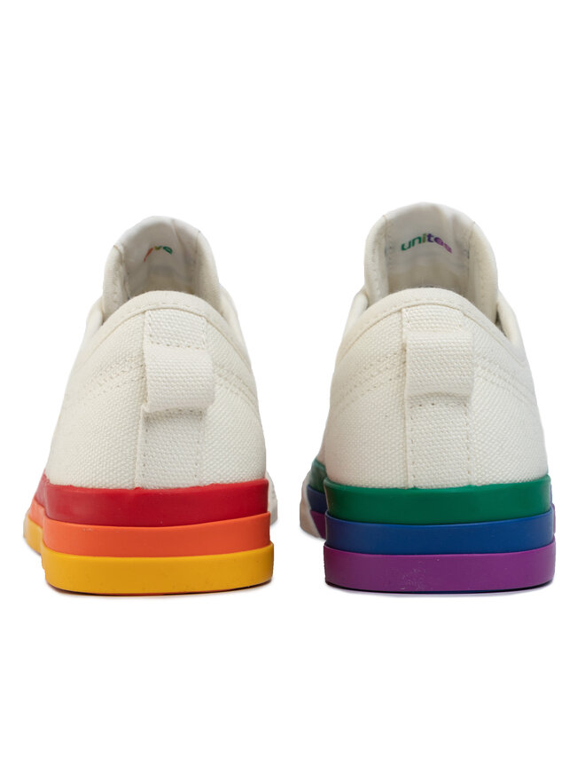 Adidas nizza pride off white top