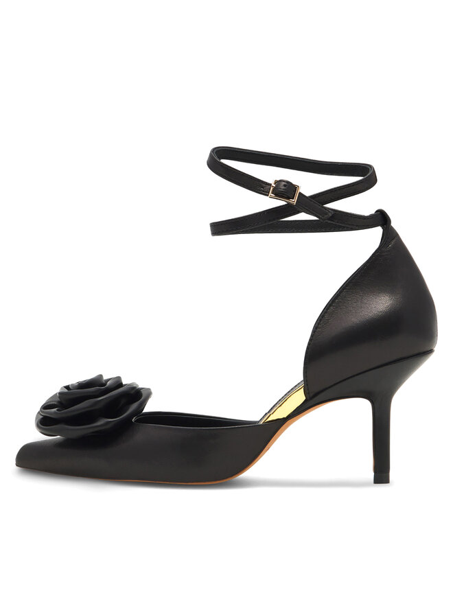 Eva Minge Pantofi cu toc subțire Eva Minge ROSE-V1520-15 Negru