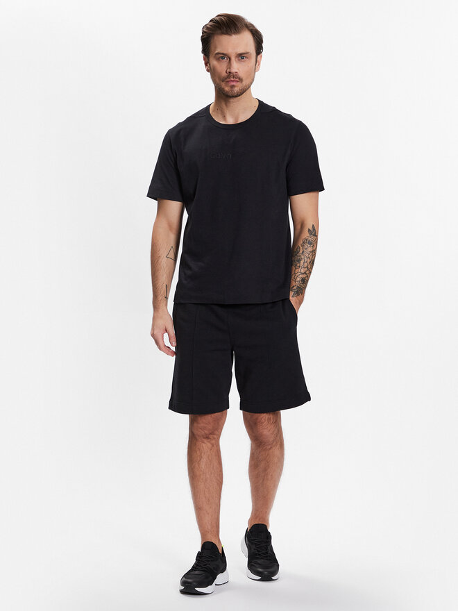 Calvin Klein Performance Calvin Klein Performance T-Shirt S/S T-Shirt 00GMS3K108 Μαύρο Regular Fit