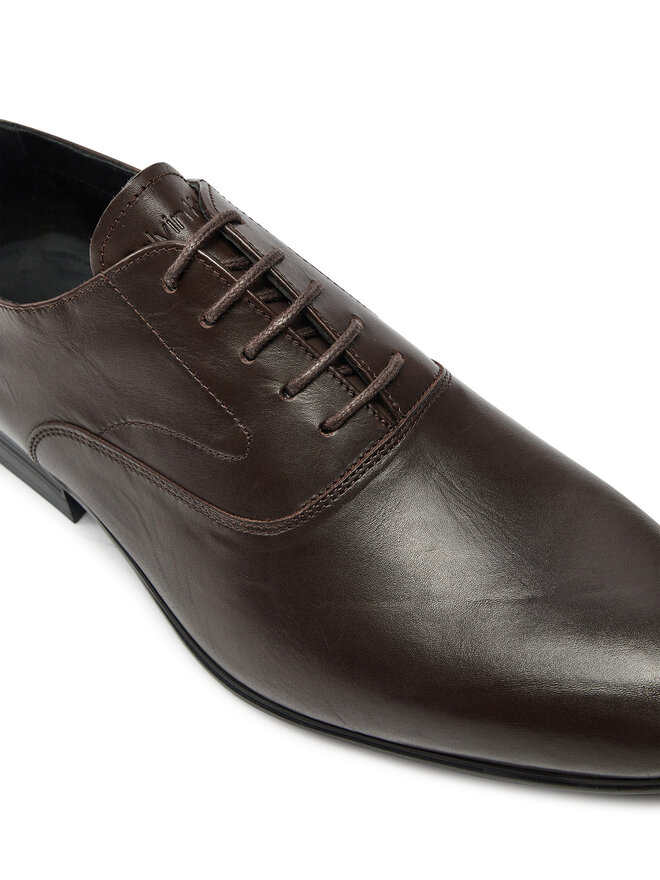 Calvin Klein Oxfordy Calvin Klein HM0HM01690 Hnědá