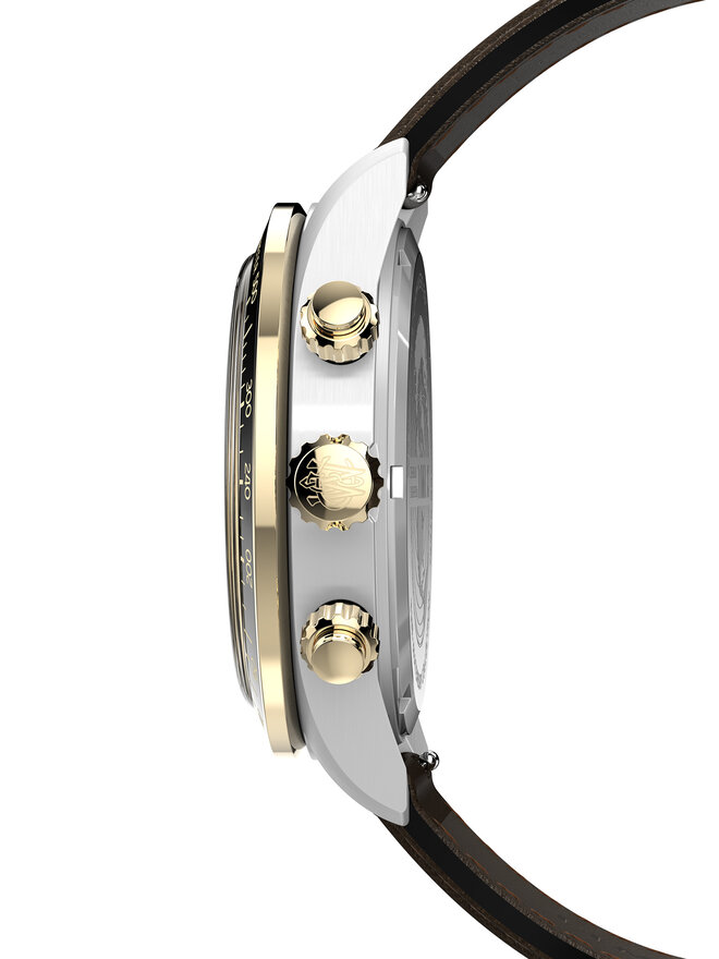 Timex Ρολόι Timex Waterbury Heritage TW2Y24100 Μαύρο