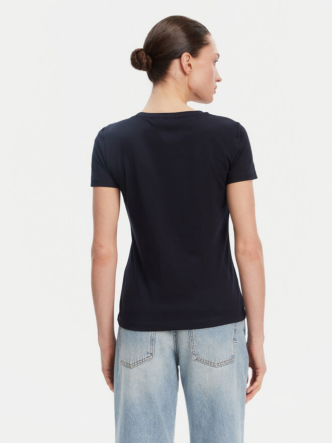 Gaudi Gaudi T-Shirt 511BD64021 Dunkelblau Regular Fit