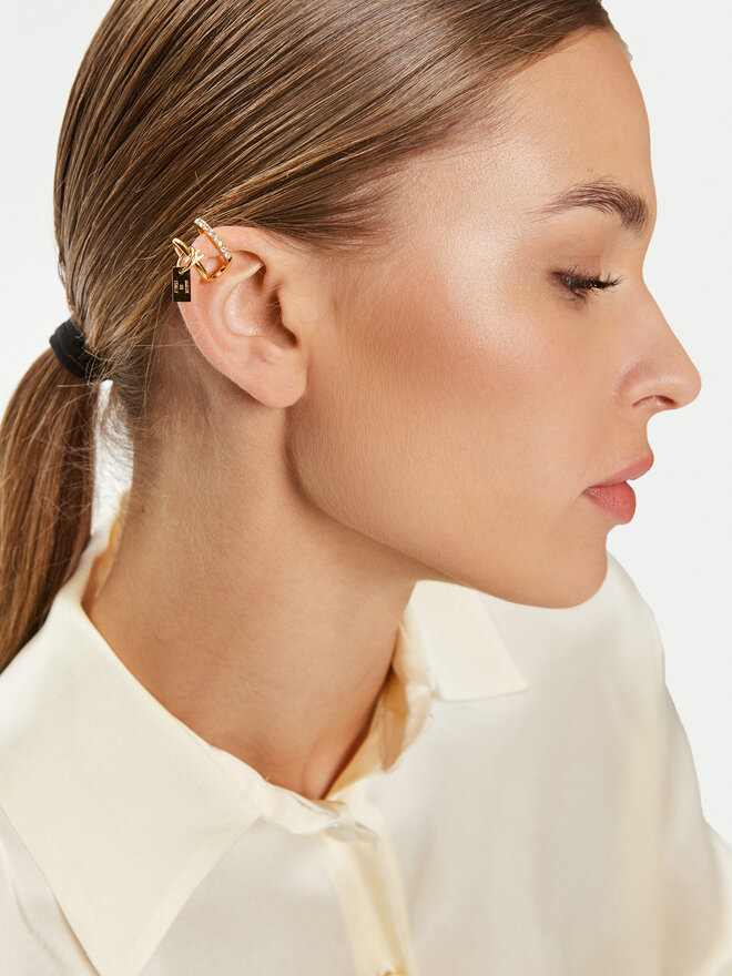 Elisabetta Franchi Orecchino ear cuff Elisabetta Franchi OR-03A-46E2-V160 Oro