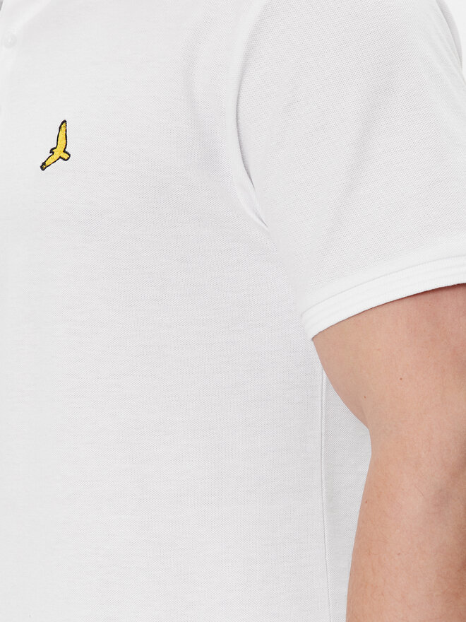 Brave Soul Brave Soul Poloshirt MPS-149IMAIB Weiß Straight Fit