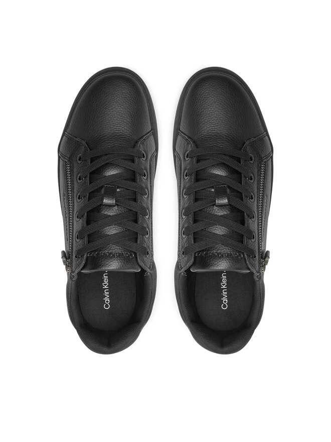 Calvin Klein Jeans Sneakersy Calvin Klein Jeans Classic Cupsole Zip Low In YM0YM01254 Czarny