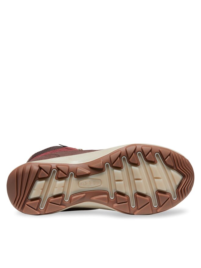 Keen Botas de trekking Keen Terradora Explorer Mid Wp 1027925-10 Guinda/burdeos