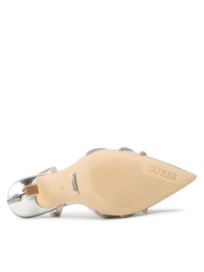 Guess Sandały Guess Syena2 FL5S2N SAT03 Przezroczysty