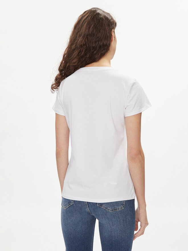 Liu Jo Liu Jo Camiseta VA4105 JS003 Blanco Regular Fit