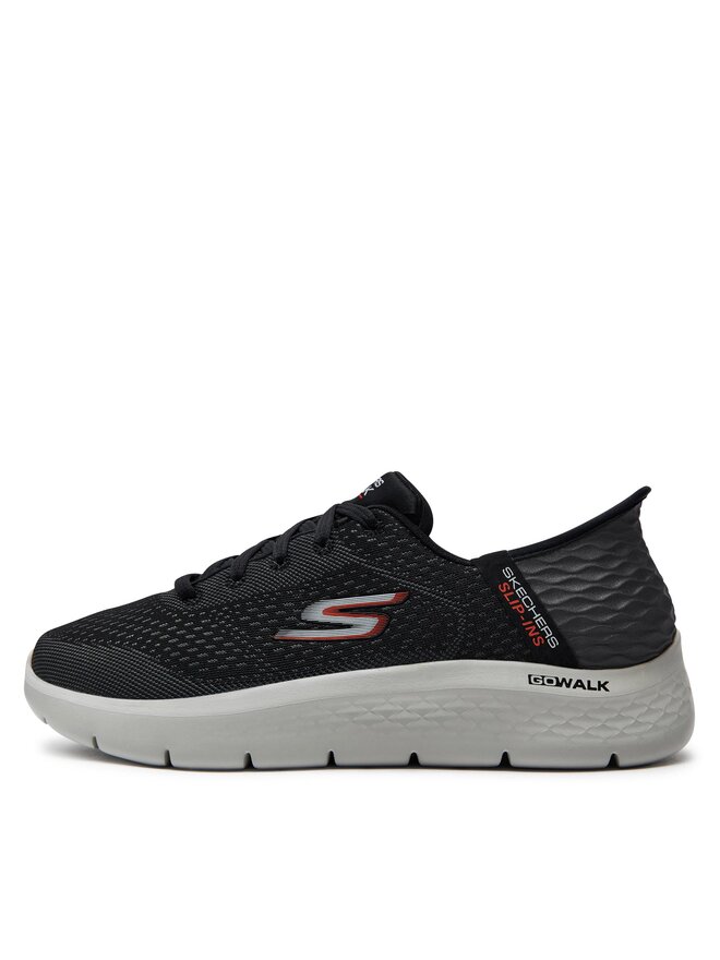 Skechers Сникърси Skechers Go Walk Flex-New World 216505/BKOR Черен