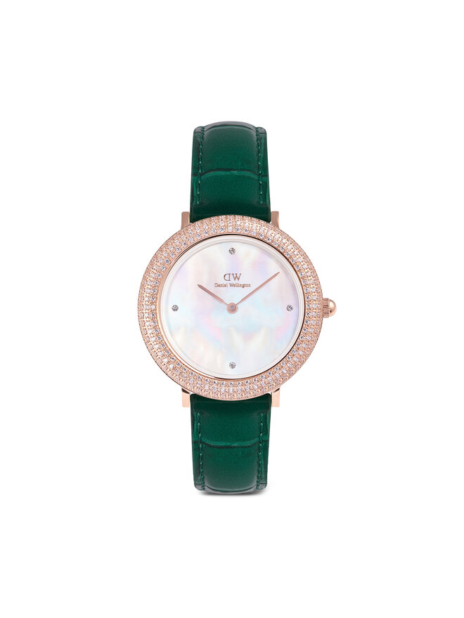 Daniel Wellington Zegarek Daniel Wellington Crystalline Bezel 32 DW00100826 Różowe złoto